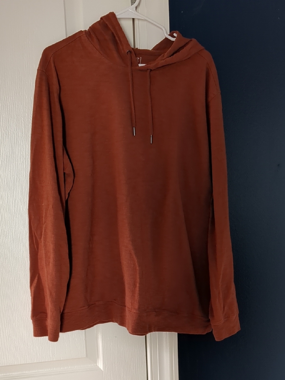 George Men's Burnt Orange Hooded Pullover